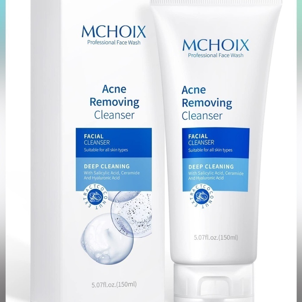 NWT Mchoix acne removing facial cleanser​​​​​​​​​
